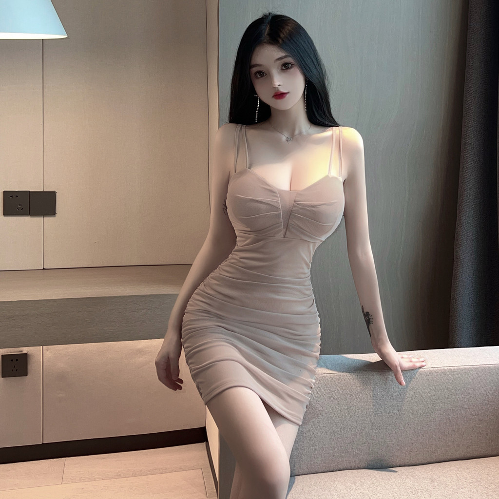 2026 Sản phẩm mới Feel Night Club Sling Dress20260328