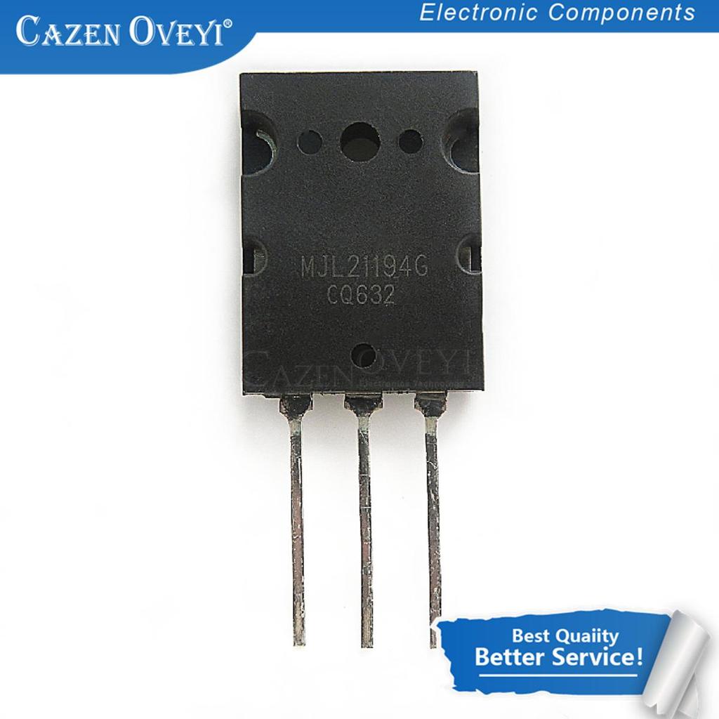 5 Cái / lốc MJL21194 MJL21193 TO-3P MJL21194G MJL21193G TO3P Còn Hàng