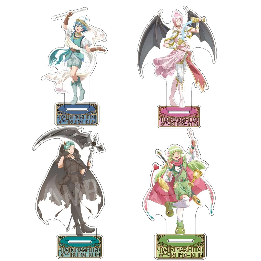 Standee Anime Mairimashita Iruma-kun Mô Hình Mica Acrylic Trang Trí Bàn Vào Học Đi Iruma Suzuki Irum