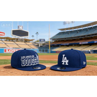 Nam Snapback Cap Royal Los Angeles Dodgers Anti-Sun, Phù Hợp Mặc Ngoài Trời