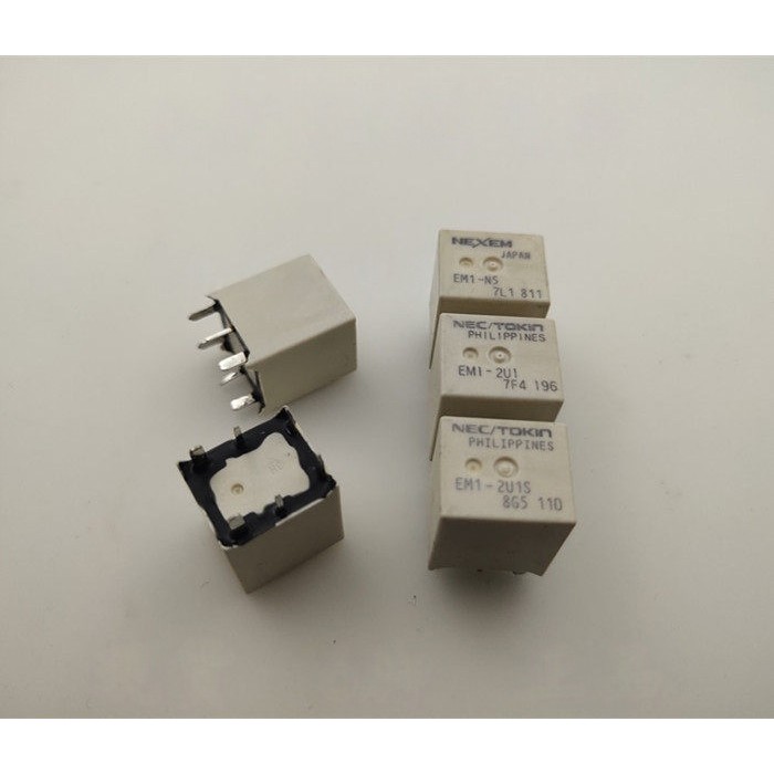 ((1 cái) Phụ tùng điện tử EM1-N5 EM1-2U1 EM1-2U1S NEC Rơle xe 6 chân