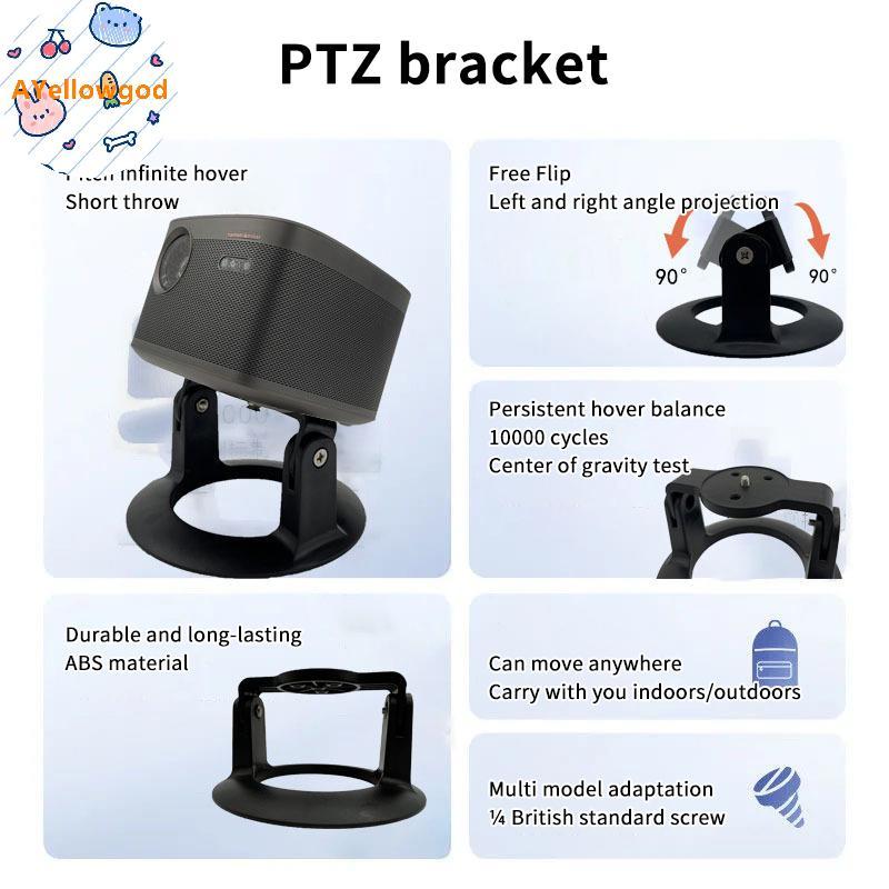 Giá đỡ máy chiếu để bàn AYellowgod Giá đỡ máy chiếu có thể điều chỉnh Giá đỡ cho XGMI Halo H6 Xiaomi