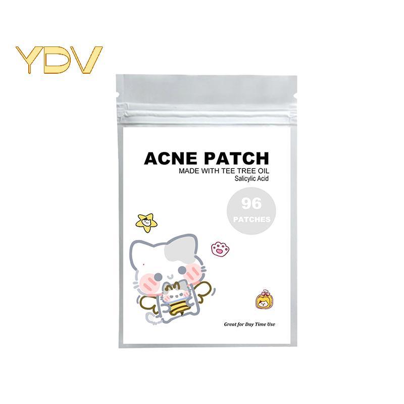 [YDV] 96 Miếng Dán Mụn Hình Mèo Hỗ trợ giảm mụn Miếng Dán Điều Hỗ trợ giảm mụn Vô Hình Loại Bỏ Mụn M