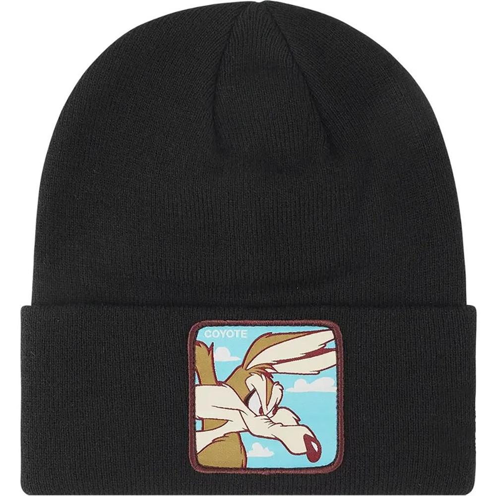 Capslab Wile E. Coyote Looney Tunes Black Beanie