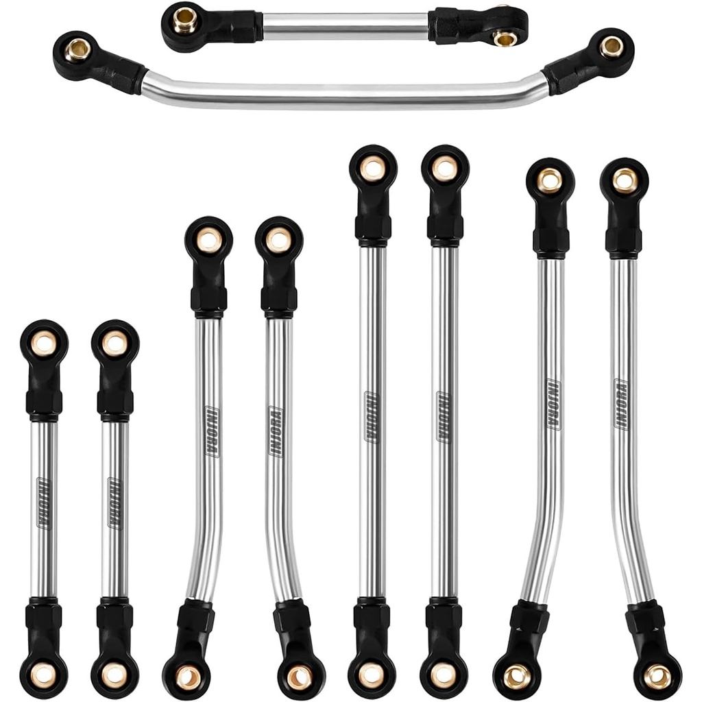 Liên kết lái bằng thép không gỉ INJORA và liên kết thanh lý cao để nâng cấp bánh xích RC Redcat Asce