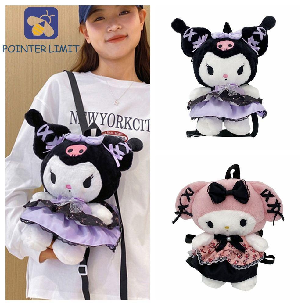 POTER LIMIT Kuromi Sang Trọng Ba Lô, Anime Sang Trọng Đồ Chơi Giai Điệu Sang Trọng Ba Lô, Búp Bê Dễ 