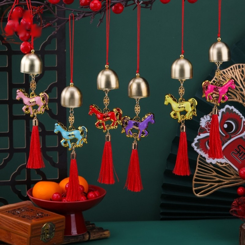 Yao Cung Hoàng Đạo Ngựa Mặt Dây Chuyền Quyến Rũ Với Tua Rua Trang Trí Nội Thất Ô Tô Năm Mới Cung Hoà