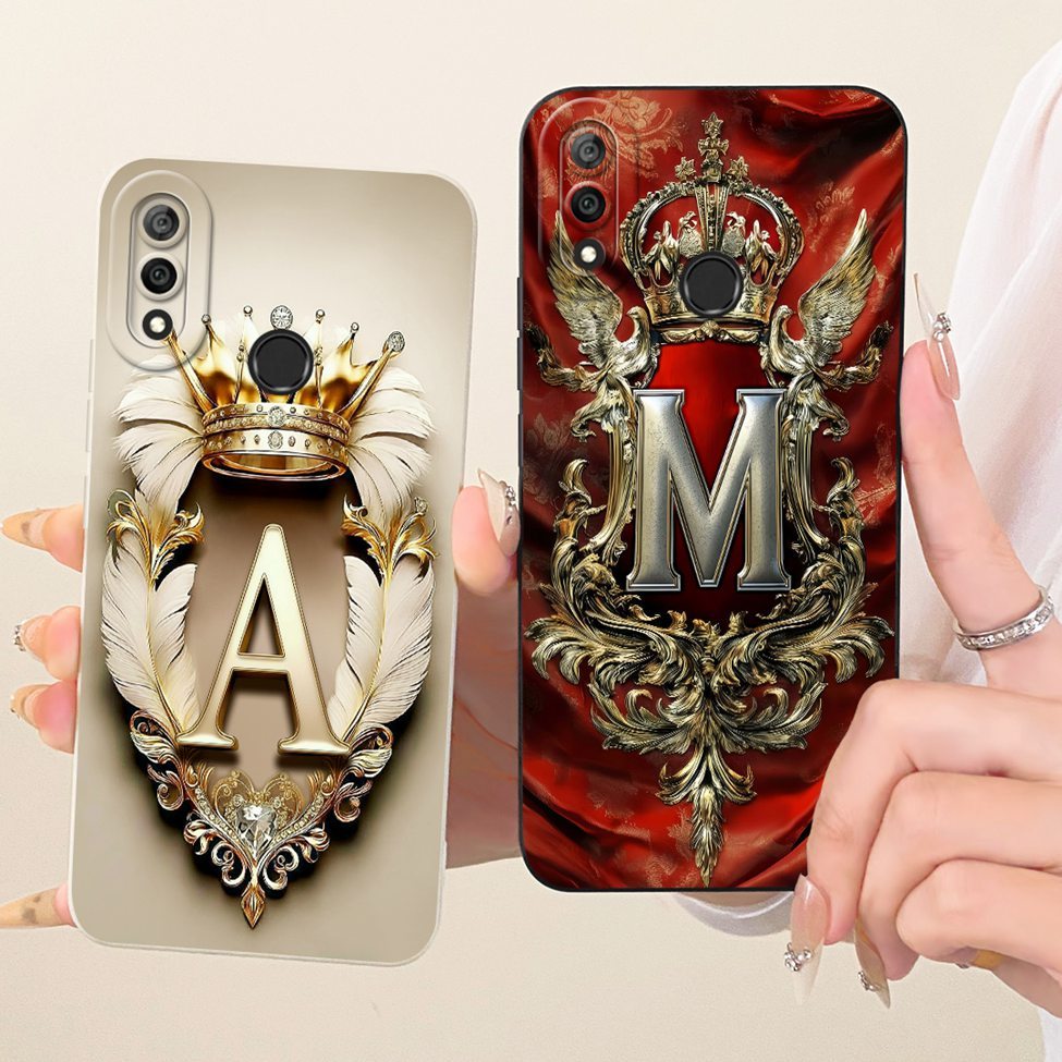 Ốp lưng Huawei Y9 2019 Vỏ silicon sơn chữ sang trọng 2D Huawei JKM-LX1 JKM-LX2 JKM-LX3