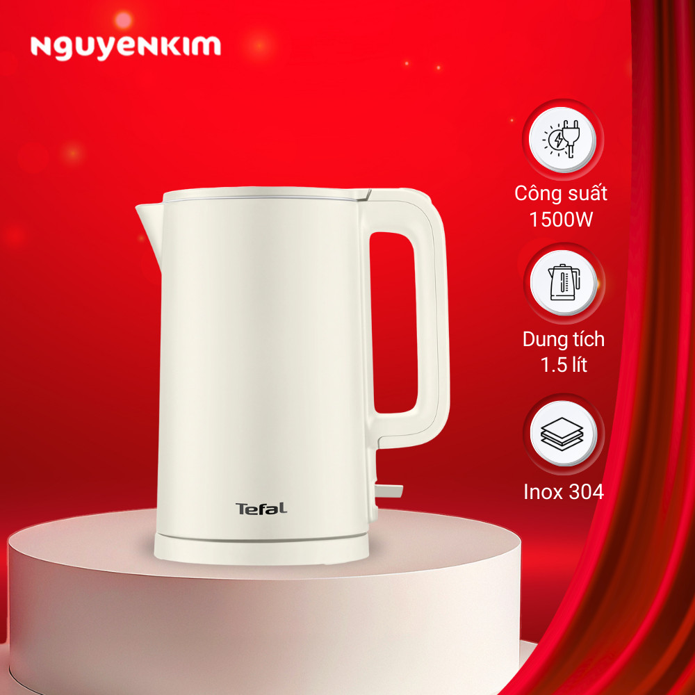 Bình đun siêu tốc 1.5 lít Tefal Colour KO140AE0