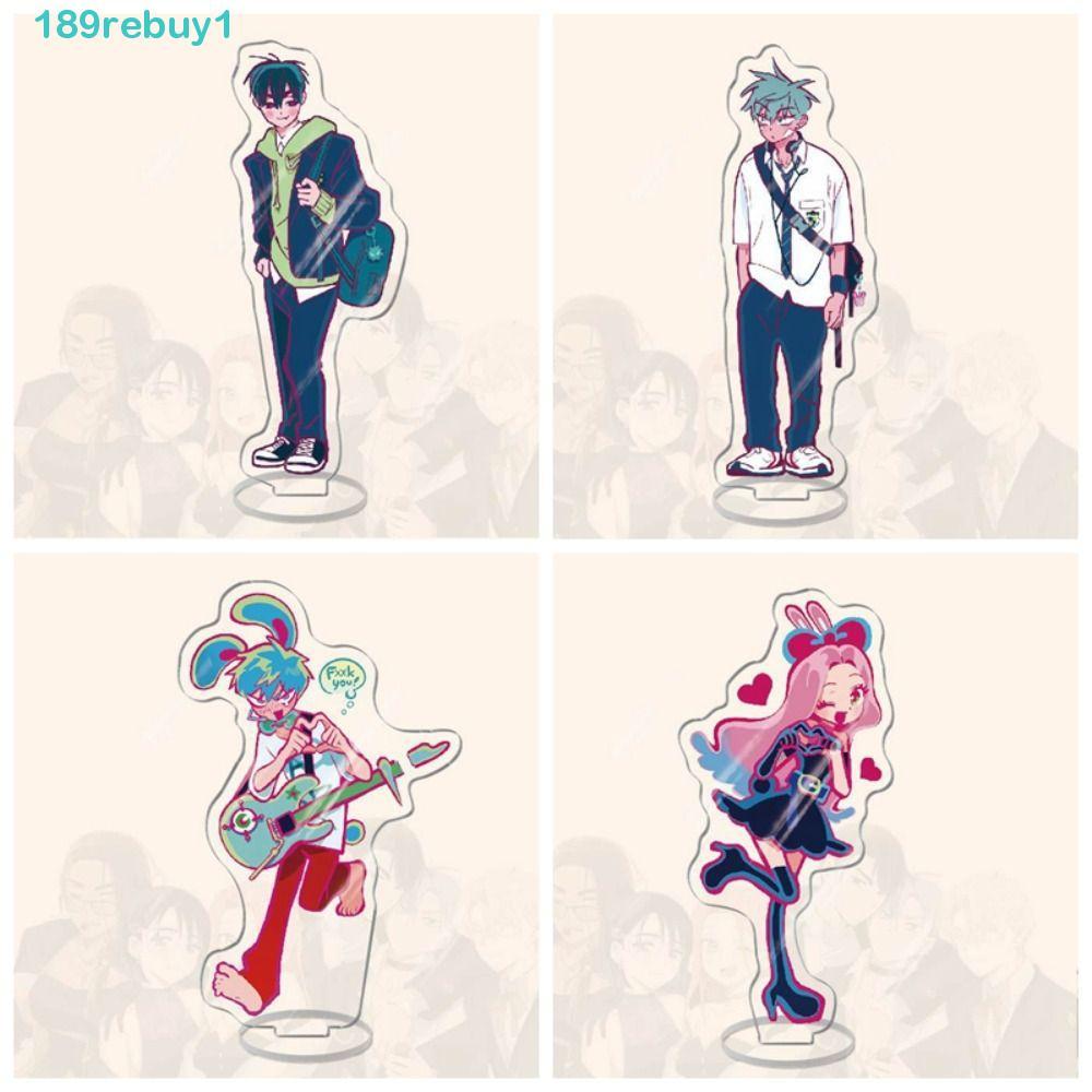 REBUY1 Sua Mizi Anime Model, Anime Ngoại Vi Luka Hyuna Alien Stage Acrylic Stand, Bestie 8cm Nhỏ Luk