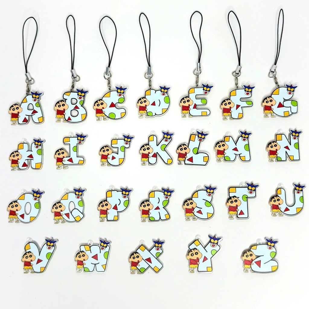 Dây Đeo Điện Thoại Mẫu - Shin Alphabet 