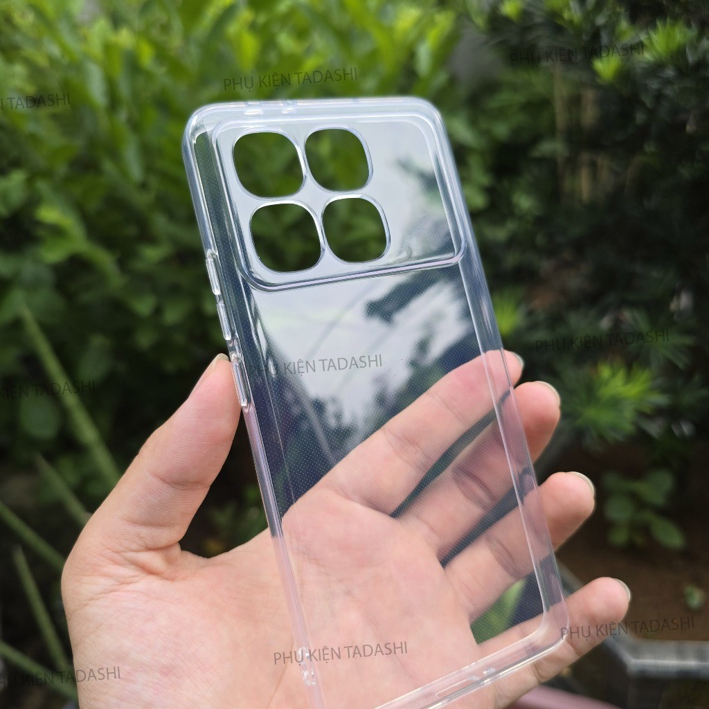 Ốp Lưng Dẻo Gor Redmi K70 Ultra/ K70E, Redmi K70/ K70 Pro, Redmi K80/ K80 Pro Trong Suốt Bảo Vệ Came