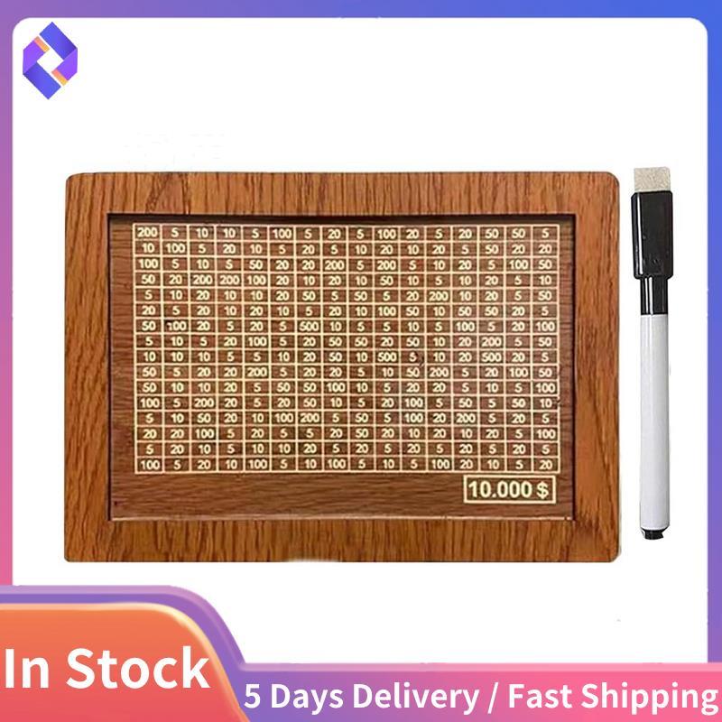 Hộp đựng tiền có quầy Hộp tiết kiệm bằng gỗ, Hộp tiết kiệm tiền mặt, Hộp đựng tiền xu Heo đất, Hộp đ