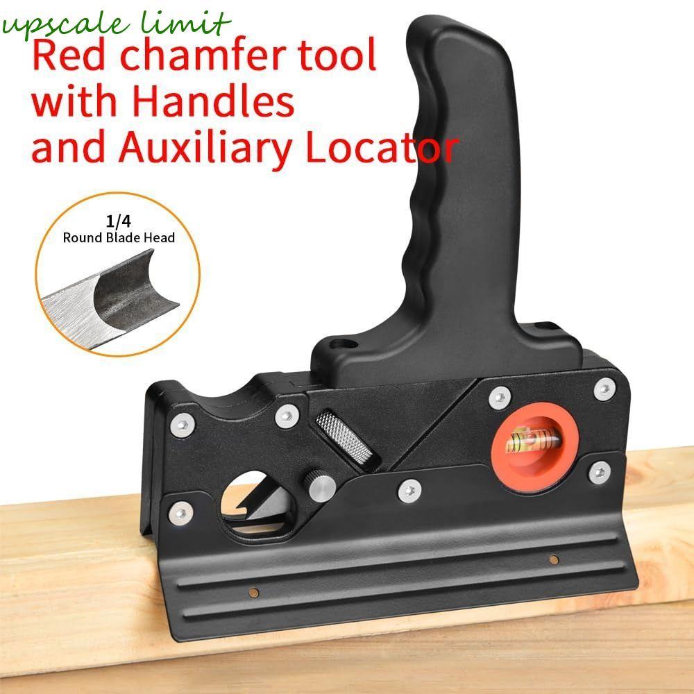 UPSCALE GIỚI HẠN Máy bay góc cạnh chế biến gỗ, Máy bào cắt tỉa cạnh nhanh, Hợp kim nhôm Đa góc 45 độ