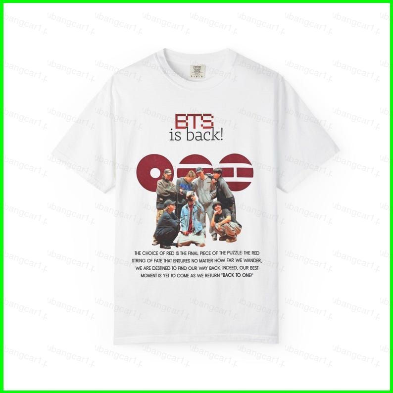 Áo thun ARMY BTS Jimin Jungkook -Comeback Concert 2026