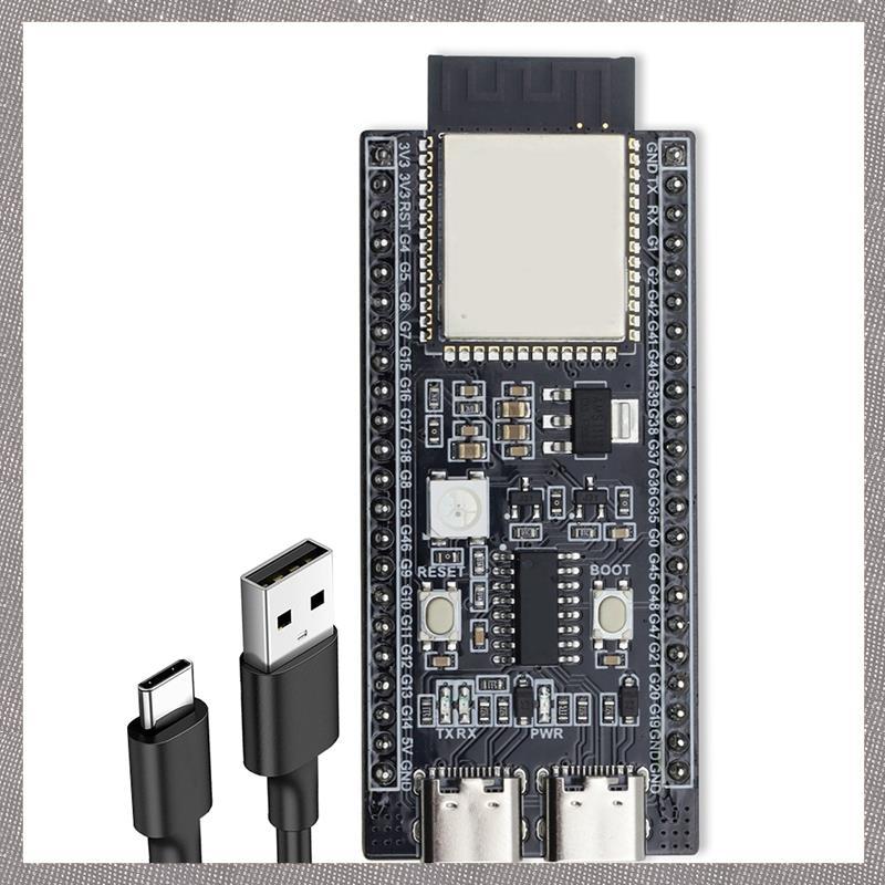 [U L Z R] Bảng phát triển ESP32-S3 WIFI BT MINI 44Pin Type-C USB cho IDE, ESP32-S3-WROOM-1 N16R8 16M