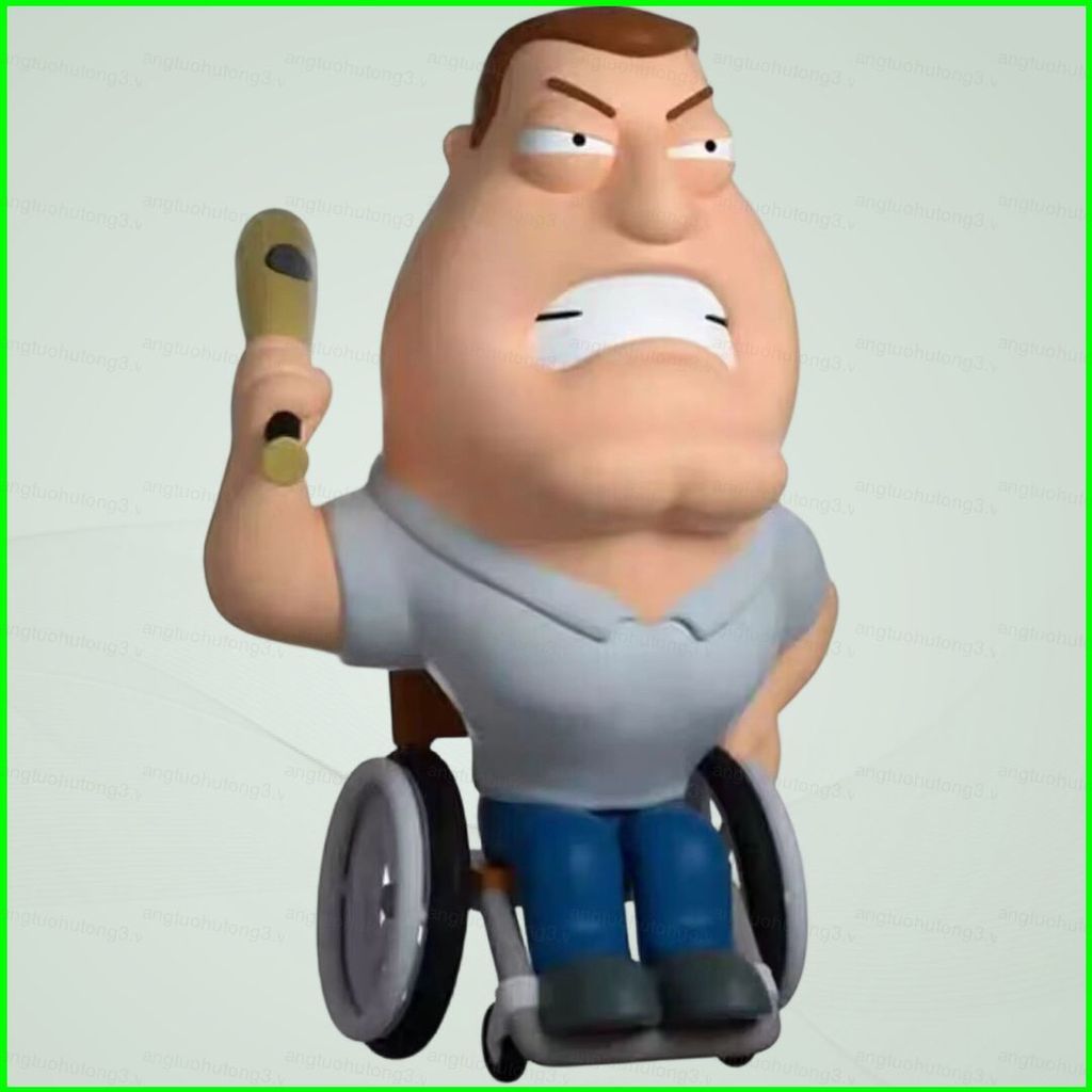 HT3 Family Guy Joe Swanson Xe lăn Guy Anime Nhân vật hành động Trang trí TH3