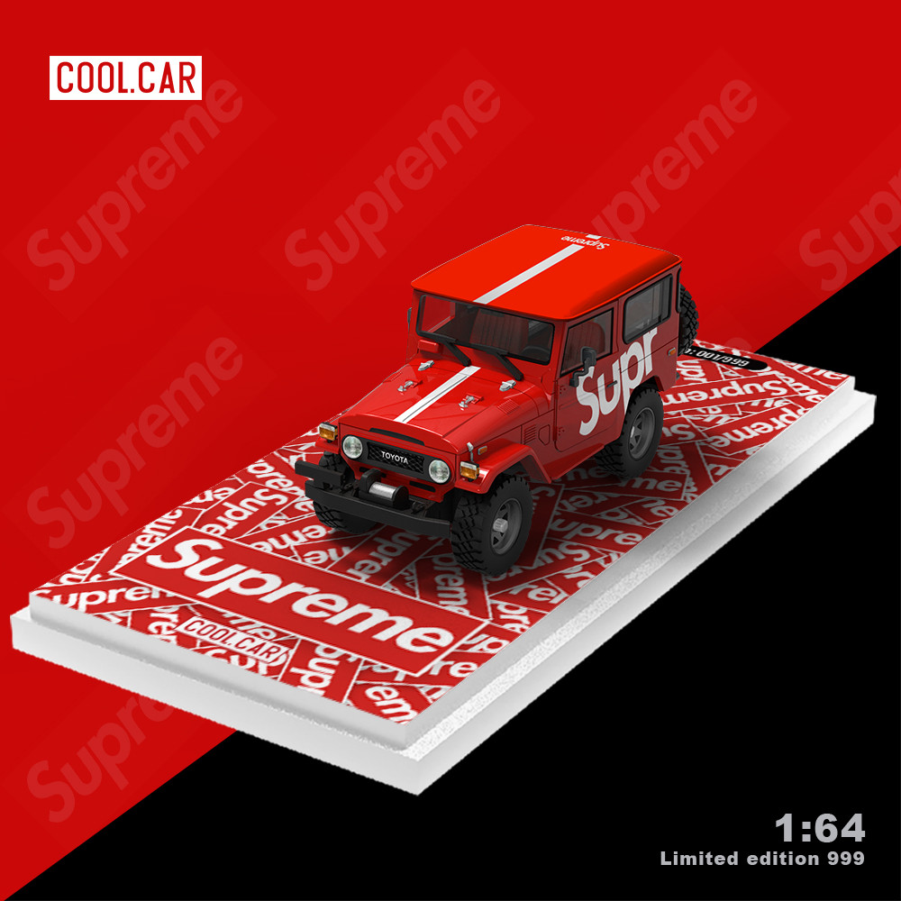 [ORDER] Mô hình xe COOL CAR 1:64 Toyota FJ40-Supreme-Standard Edition CC645206