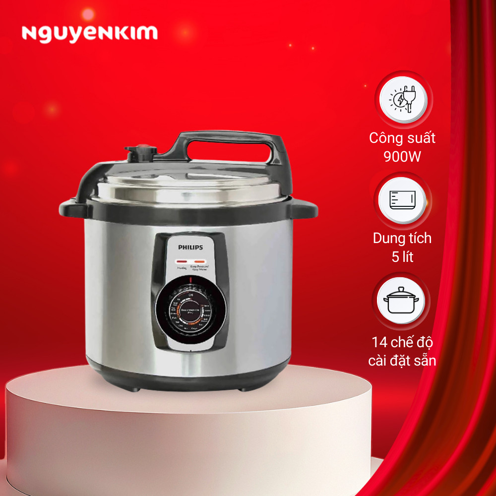 Nồi áp suất điện Philips 5 lít HD2103/66