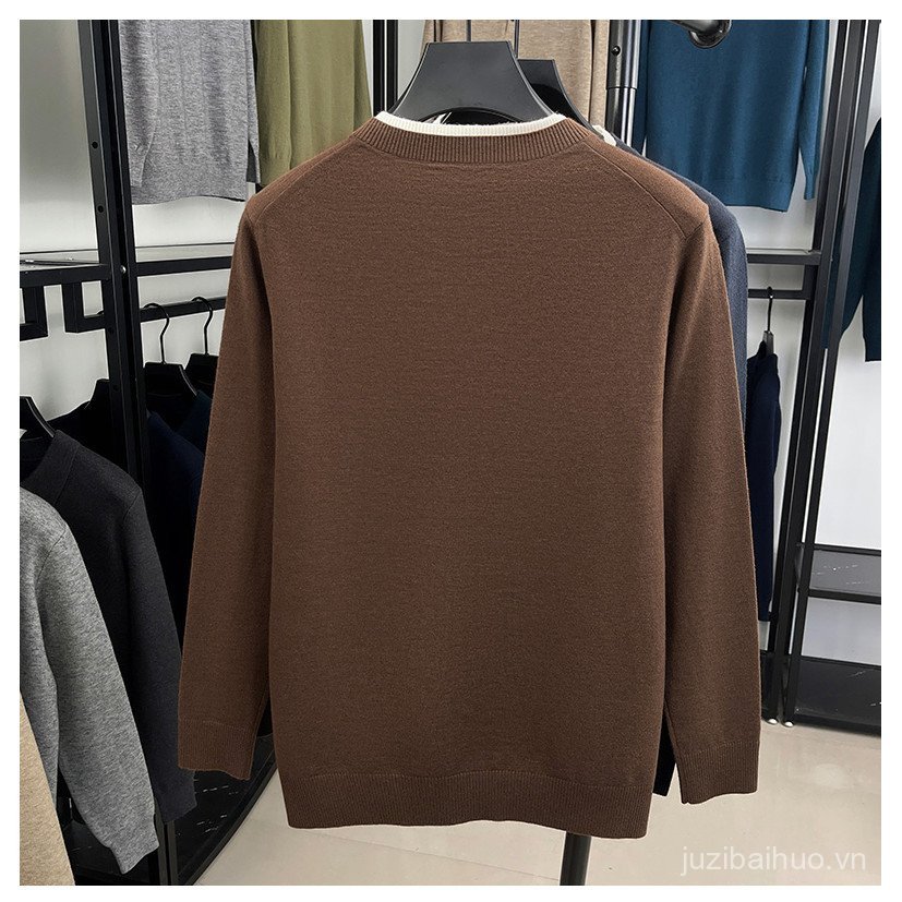 Áo len nam CTS Old Money Style với 4 hiệu ứng chụp ảnh