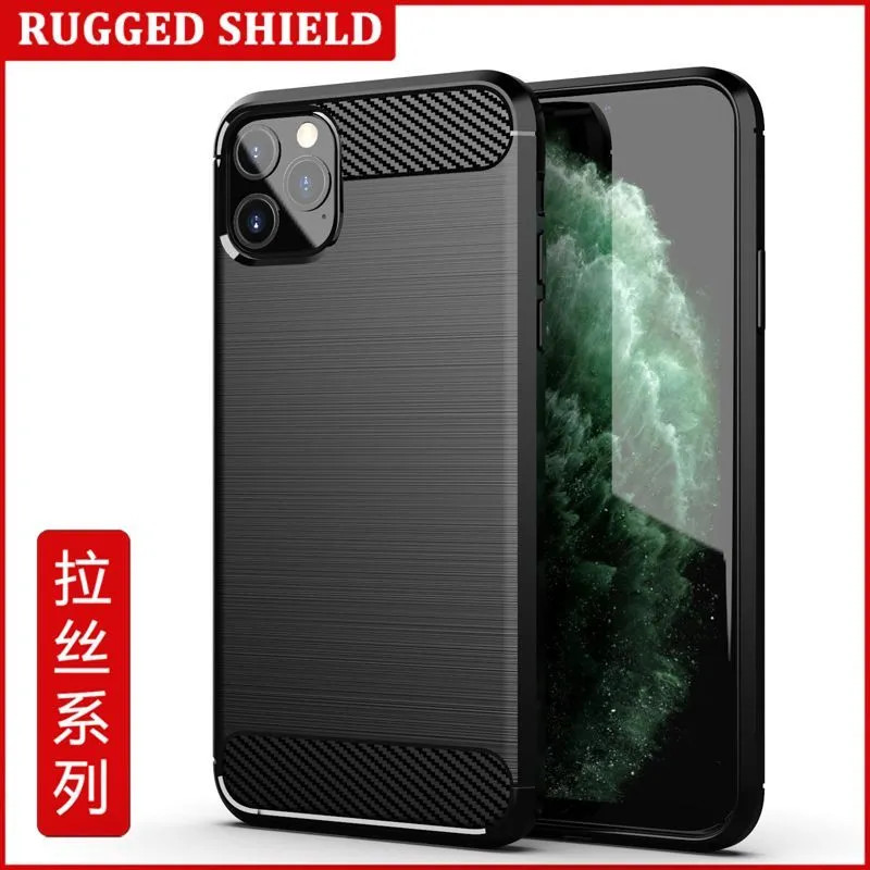 [[Hong E-era]] Thích hợp cho Apple iPhone11pro Max Vỏ bảo vệ iPhone11pro Max Vỏ mềm họa tiết chải