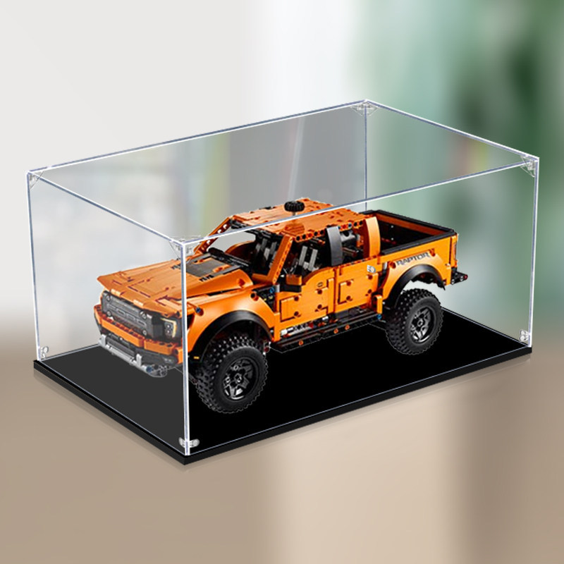 [Hộp trưng bày acrylic] Hộp trưng bày acrylic Thích hợp cho Lego 42126 Ford Raptor Kính trong suốt C
