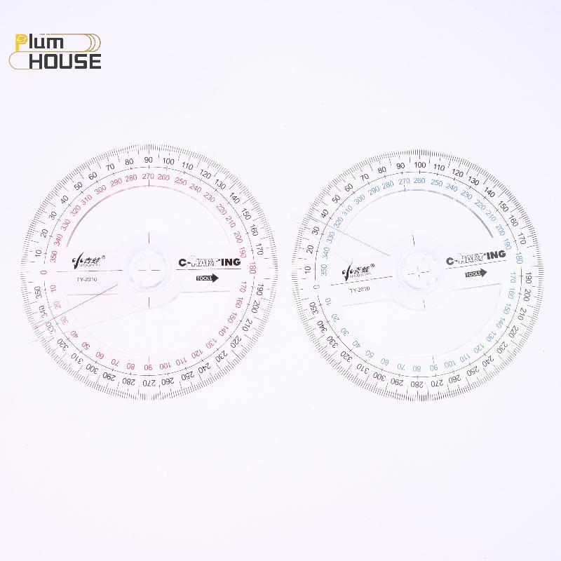 PlumHOUSE 1 / 3 / 5 Cái Dụng Cụ Đo Thước Vòng Tròn Dụng Cụ Soạn Thảo Hình Học Toán 360 Độ Cho Lớp Họ