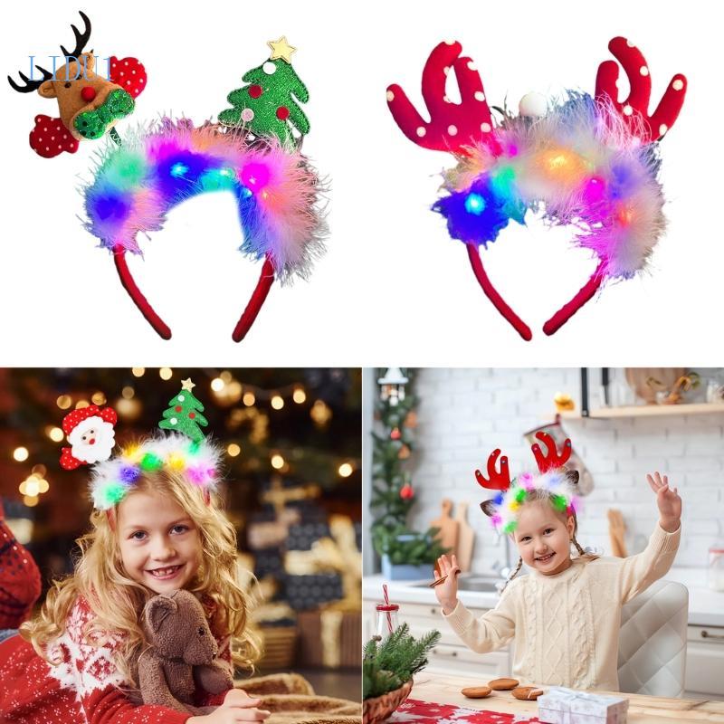 LIDU1 Băng Đô Themed Week Lộc Cho Tiệc Lễ Giáng Sinh - Phù Hợp Sân Khấu