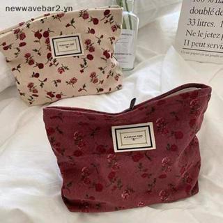 [Mới] Túi đựng mỹ phẩm vải nhung Túi đựng đồ trang điểm lớn Túi đựng mỹ phẩm Hàn Quốc Túi đựng mỹ phẩm dành cho nữ Vỏ làm đẹp vệ sinh dễ thương.