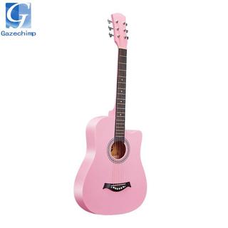 38 '' Acoustic Gỗ Đàn Guitar Người Mới Bắt Đầu Dễ Dàng Giữ Trẻ Em Học 6 Dây Đàn Guitar Dân Gian Nhạc Cụ Cho Gig Quà Tặng Mọi lứa tuổi