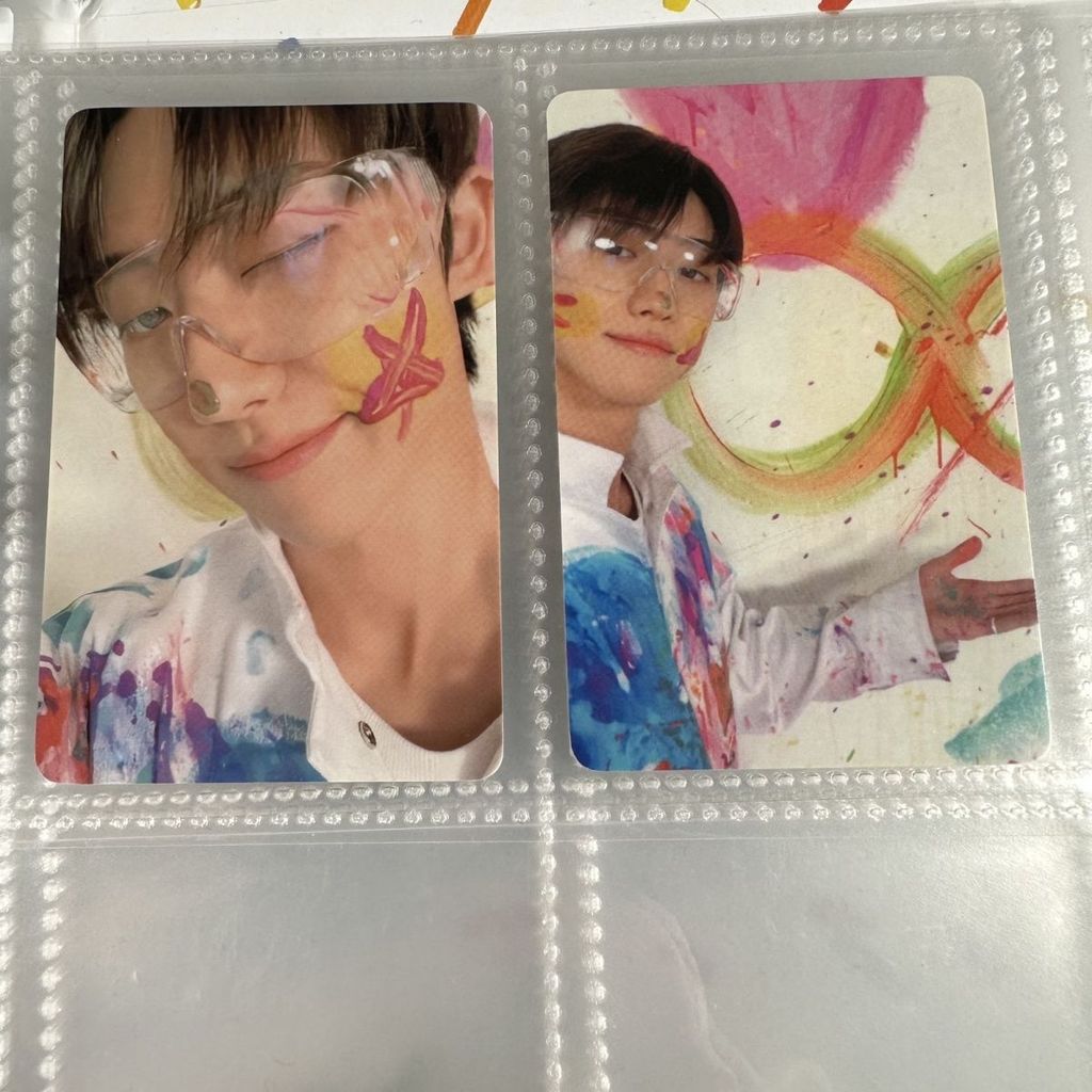 Seventeen Seo Ming Ho the8 màu dầu carat đĩa ngẫu nhiên thẻ