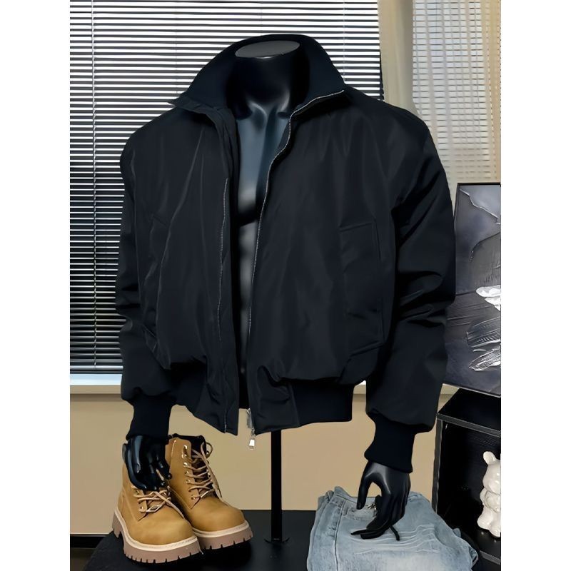 Bomber Jacket Kaki Aviator Style, Áo Khoác Nam Thu