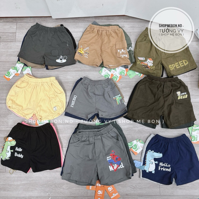 [ Dokma ]  Quần đùi Dokma mềm mại cho bé trai bé gái