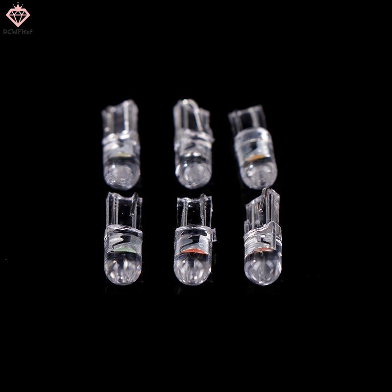 [PCW-T] 10 Chiếc Mới T5 LED Siêu Sáng Cob Đèn Nêm Bảng Điều Khiển Đồng Hồ Đo Cảnh Báo Xe Hơi Đèn Cụm