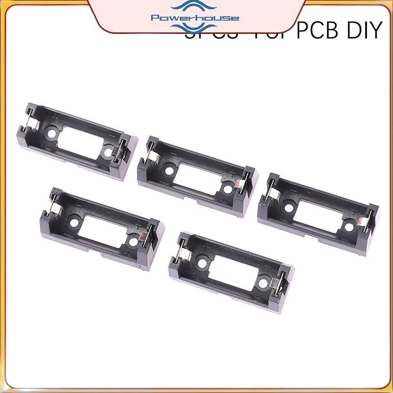 ĐIỆN 5 Chiếc Cắm CR123A Pin 16340 Hộp Pin LIR123A Hộp Bảo Quản Pin CR123A Vỏ Pin Cho PCB DIY.