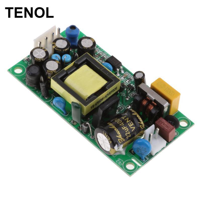 -DC Buck Converter DC 12V / 5V Bảng cấp nguồn đầu ra kép sang nguồn DC