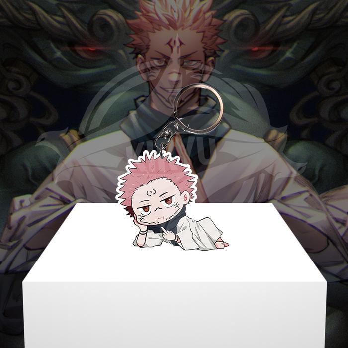 Gantungan Kunci Anime Jujutsu Kaisen - Sukuna - Ganci Akrilik - Keychain Acrylic - Sukuna 1, Gantung