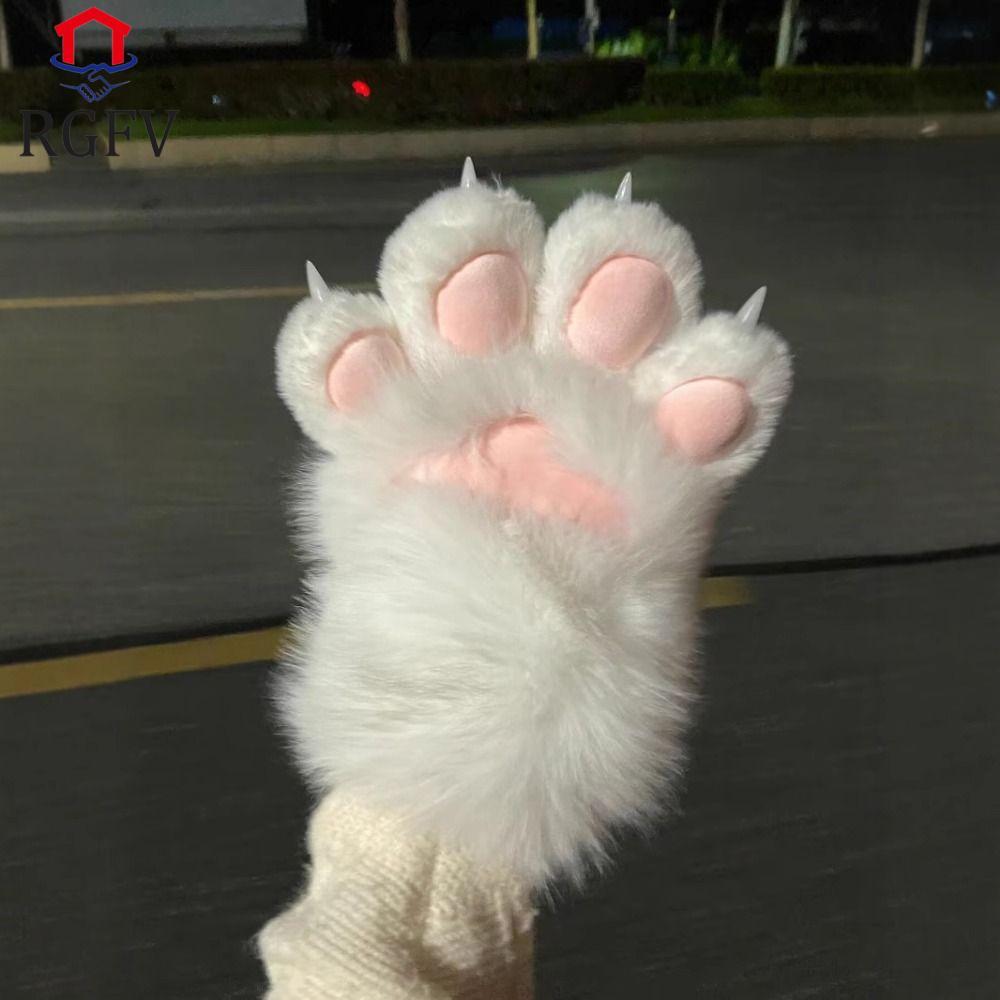 R GANG TAY CAT PAW FURRY, PHONG CÁCH KIGURUMI CHO COSPLAY VÀ QUÀ TẶNG