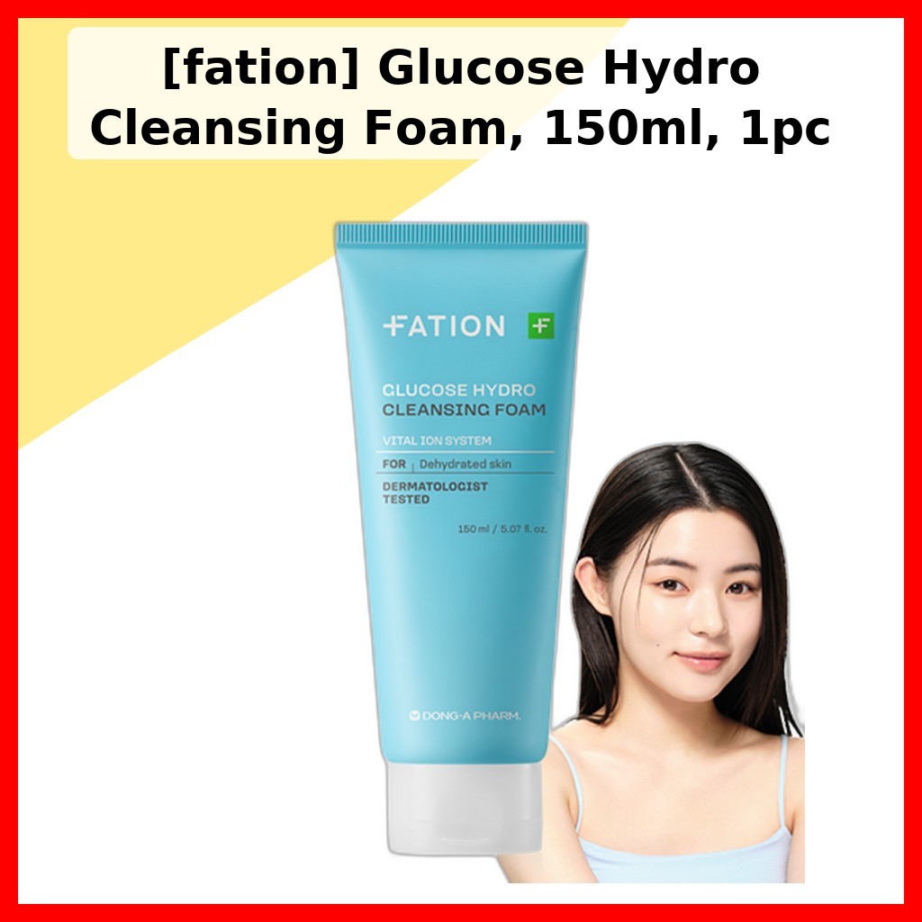 [fation] Bọt rửa mặt Glucose Hydro, 150ml, 1pc / Sữa rửa mặt Hàn Quốc / Sữa công thức nhẹ nhàng / Ch