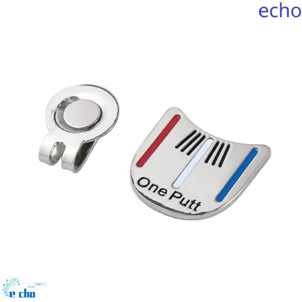 WELON Golf Hat Clip One Putt Cap Clip Golf Training Aid Golf Ball Marker