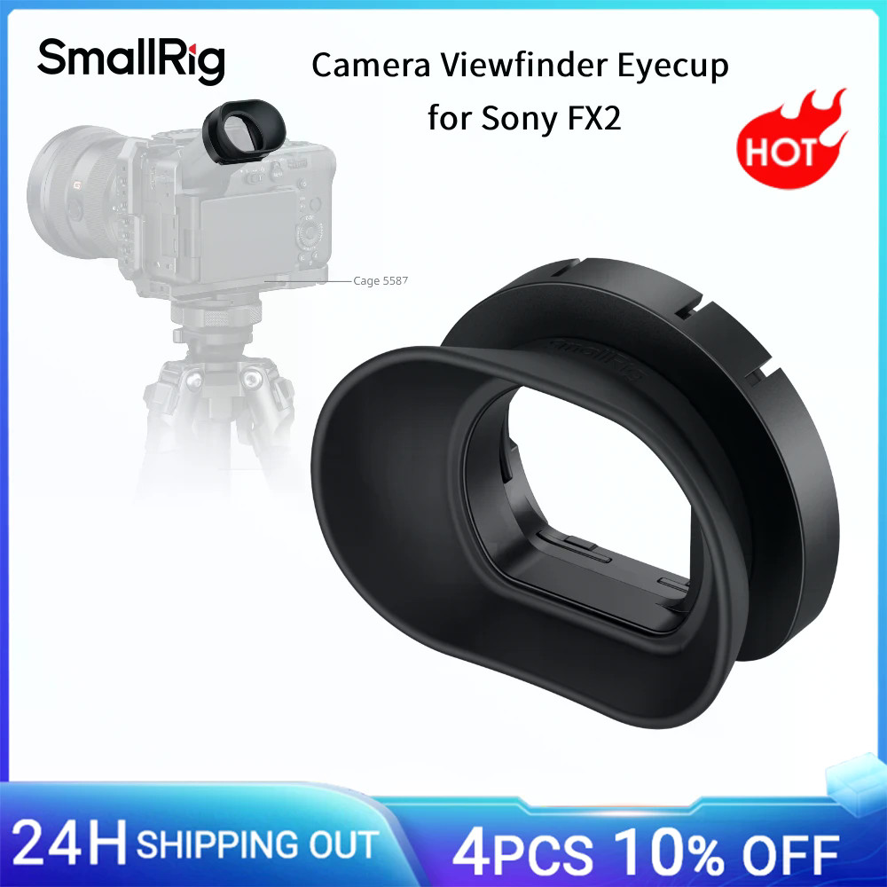 SmallRig FX2 Kính Quan Sát Máy Ảnh Ngang Sang Góc Cho Sony FX2 Khối Đèn Đi Lạc Để Giảm Phản Quang & 
