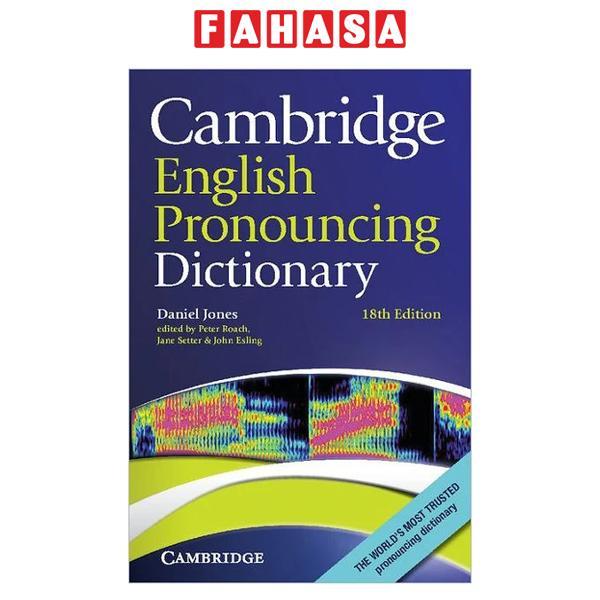 Cambridge English Pronouncing Dictionary 18th Edition