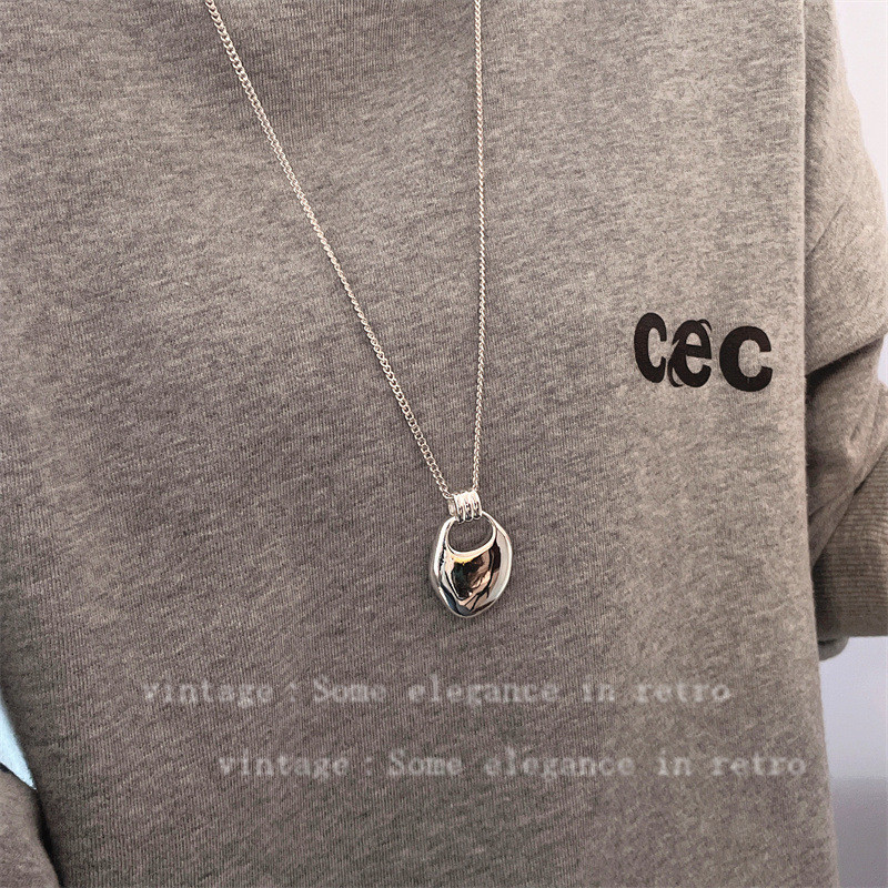 Fever Blogger Áo Len Phong Cách Hàn Quốc Đơn Giản với Vòng Cổ