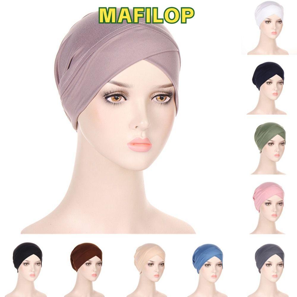 Mũ Turban MAFILOP Mũ Bandana Mũ ngủ xếp ly