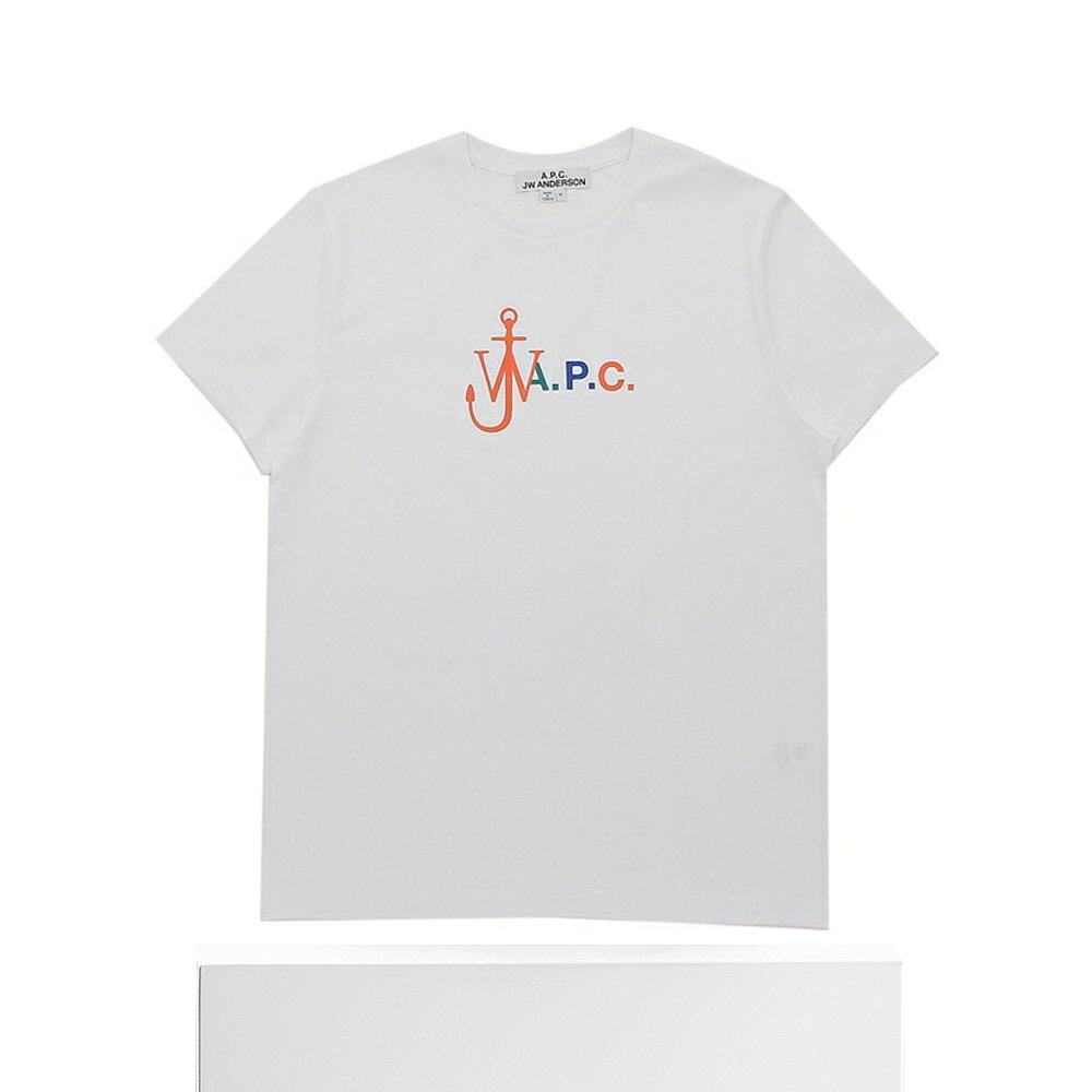 Áo thun nam nữ cùng phong cách APC và JW ANDERSON, tay ngắn, size lớn