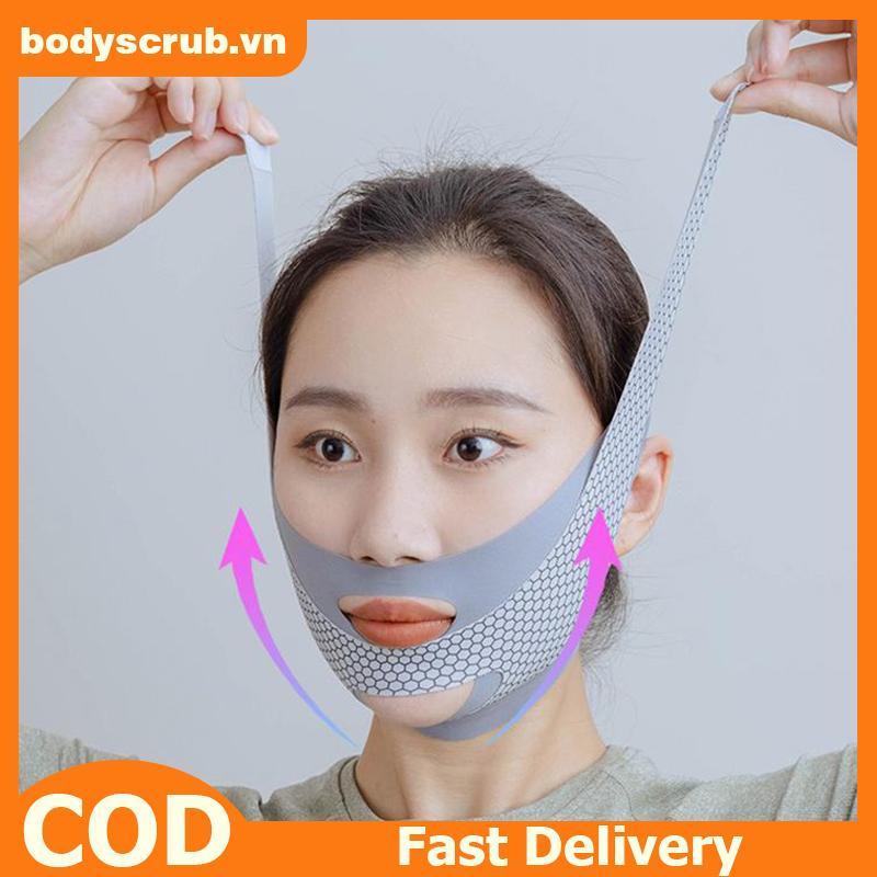 BB Face-Lift With Sleep Face V Shaper Facial Slimming Bandage Relaxing Shape Lift Giảm Double Chin F