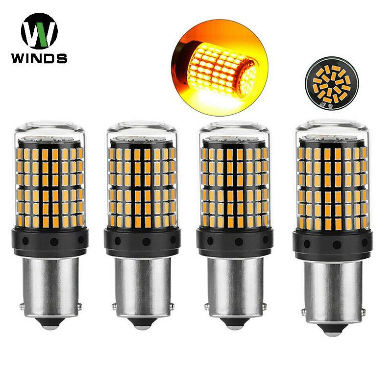 ODS 1 CÁI 1156-BAU15S Đèn báo rẽ Bóng đèn Led màu vàng Blinker Siêu sáng Tru Light OD