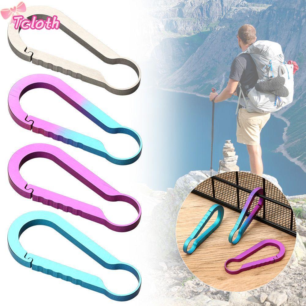 Móc khóa titan TCLOTH 32 / 60mm EDC Tool Khóa treo Mini