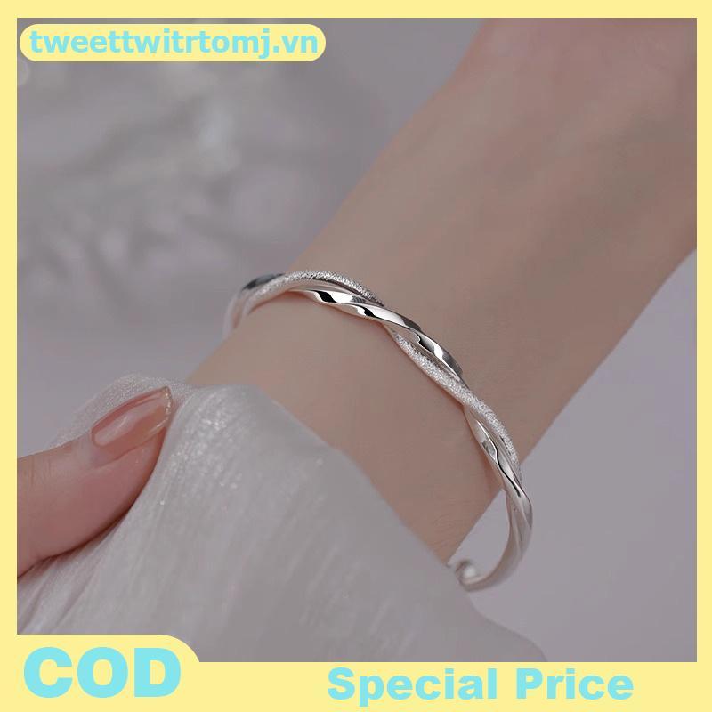Vòng Tay Moebius Bangle Đơn Giản, Quà Tặng Sinh Nhật Cho Nữ