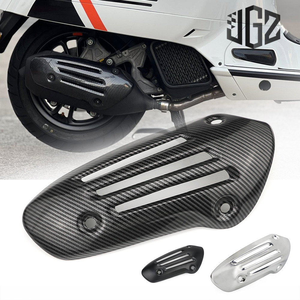 Dành Cho VESPA GTS 150 Super Gts150 Iget 2023-2025 Vỏ Xả Scoter Tấm Chắn Nhiệt Bảo Vệ